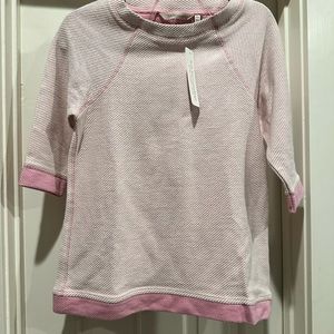 Soft Surroundings size PXS- NWT, pink tunic, winter and resort perfect!!